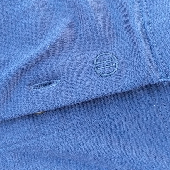 David Donahue Long Sleeve Knit Straight Hem Shirt - Picture 5 of 11